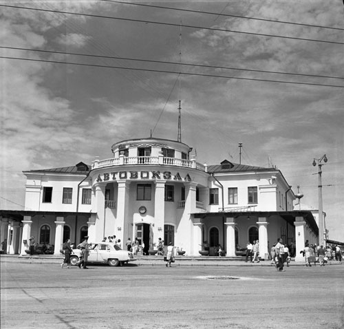 Центральный автовокзал Симферополя 1977 год